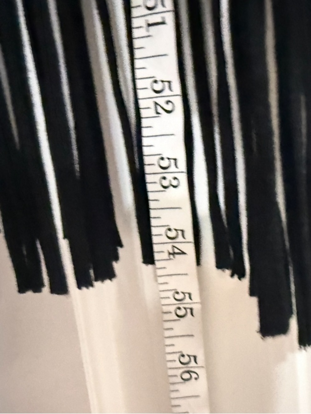 Spense Black Knit Fringe Hem Maxi Dress - Picture 12 of 12